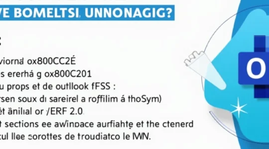 outlook-avertissement-connexion-limitee-explications-et-solutions